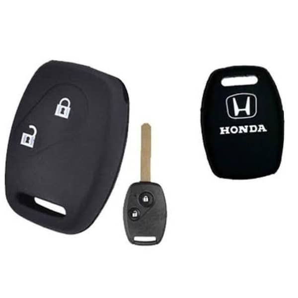 2-Piece Silicone Key Cover for Honda City (2009–2020)