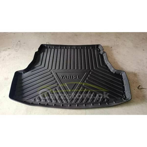 Toyota Yaris Trunk Mat – PVC, Custom Fit (China Shipments)