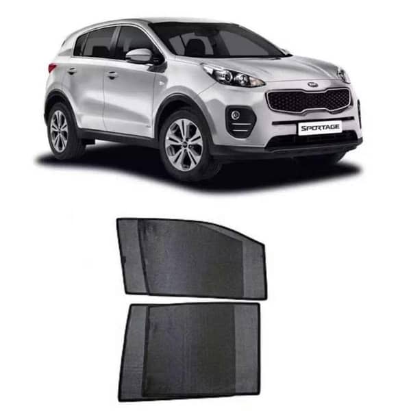 Window Sun Shades for Kia Sportage 2019 – Side Fix Curtain 4-Piece