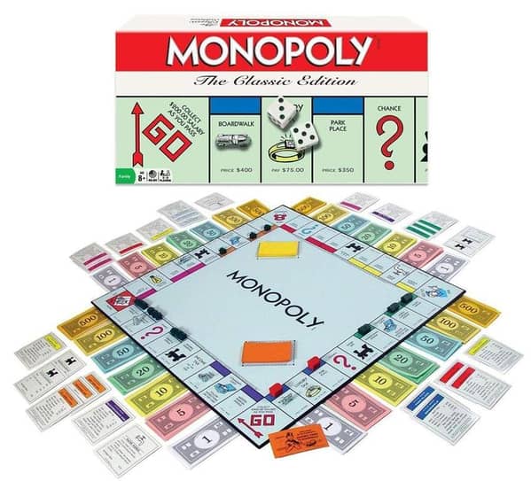 Monopoly Board Game Set for Kids and Adults