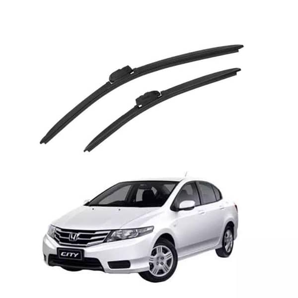 2-Piece OEM Windshield Wiper Blades for Honda City (2003–2020): 24" and 14"