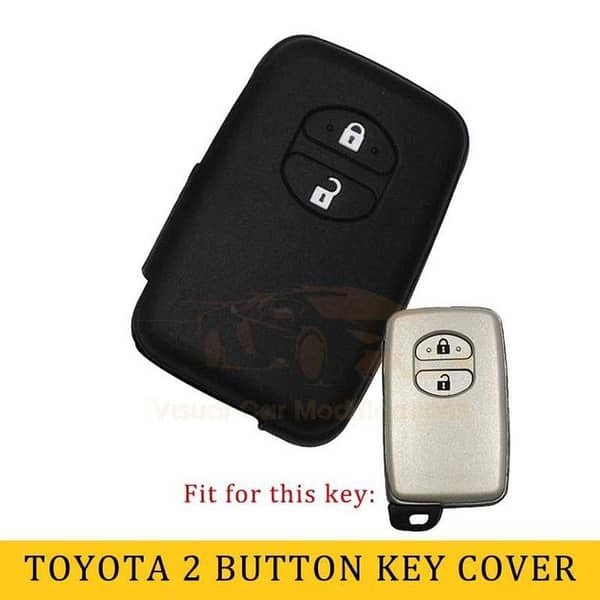 Soft PVC Silicone Remote Cover for Toyota Passo, Aqua, Prius, Vitz, Premio, Auris/Axio Key