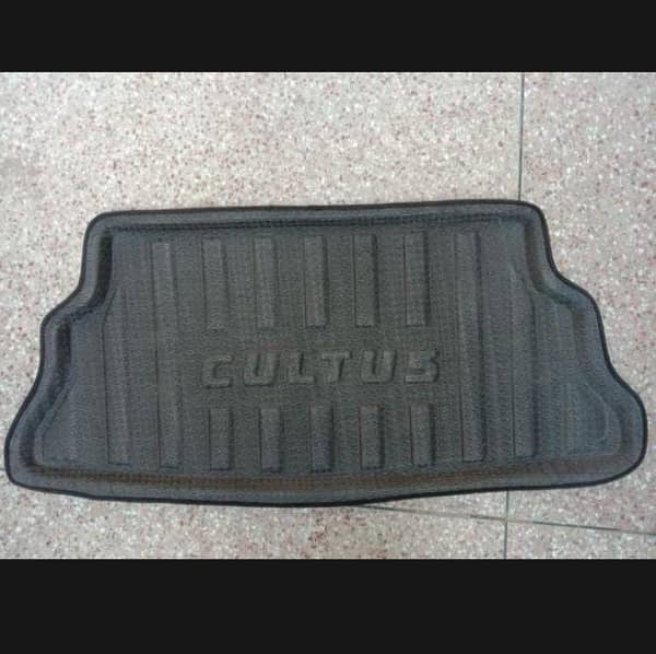 Diggi Mat Trunk Tray for Suzuki Old Cultus (2000-2015) – Black