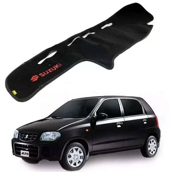 Suzuki Alto VXR Dashboard Carpet – Black, Custom Fit