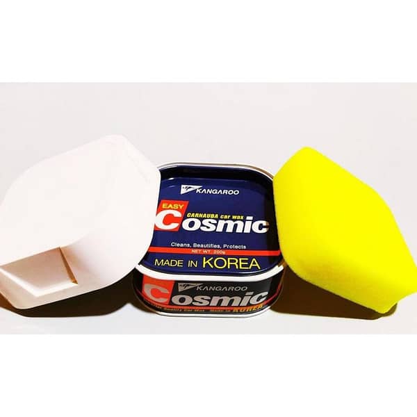 Kangaroo Cosmic Easy Car Wax (Hard Wax) with Applicator Sponge – Made in Korea