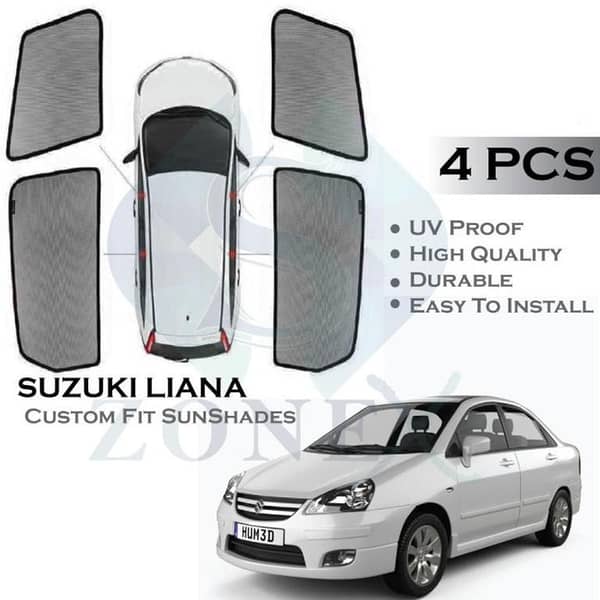 Suzuki Liana: Sun Shades / Side Curtains