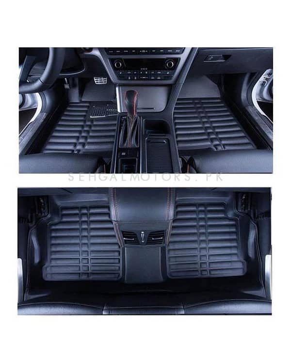 Honda City 5D Custom Floor Mat Black 3 Pcs – Model 2022 (6th Gen)