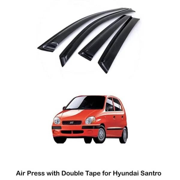 Pack of 4 Air Press with Double Tape Fitting for Hyundai Santro