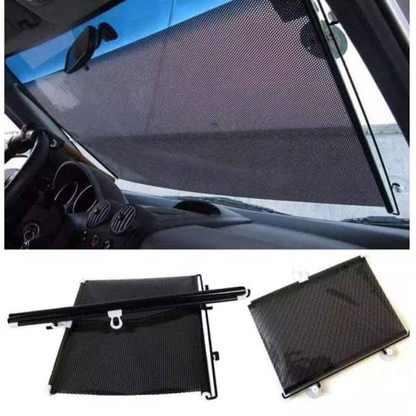 Car Windshield Front Screen: Auto Retractable Folding Curtain for All Cars