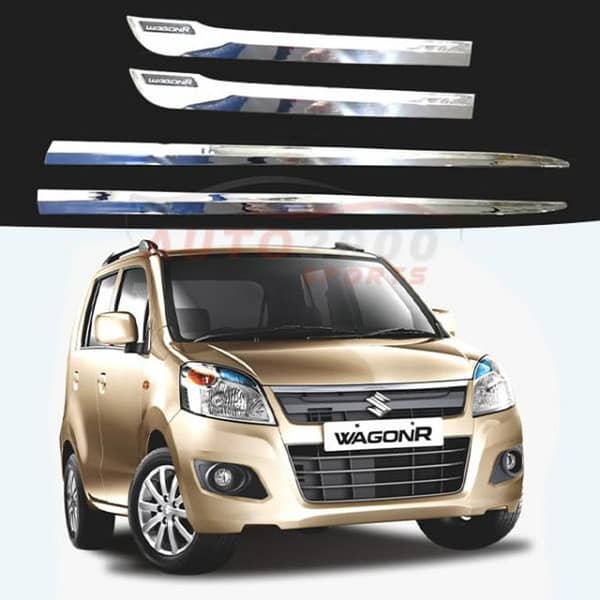 Suzuki Wagon R Chrome Door Moulding (Model 2016–2022)