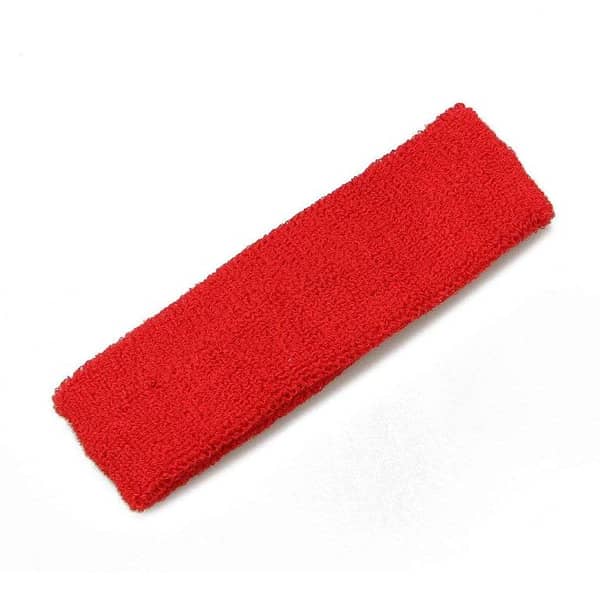 Head Band — 95% cotton, 5% lycra, extra thick, solid color, durable and non-irritating material