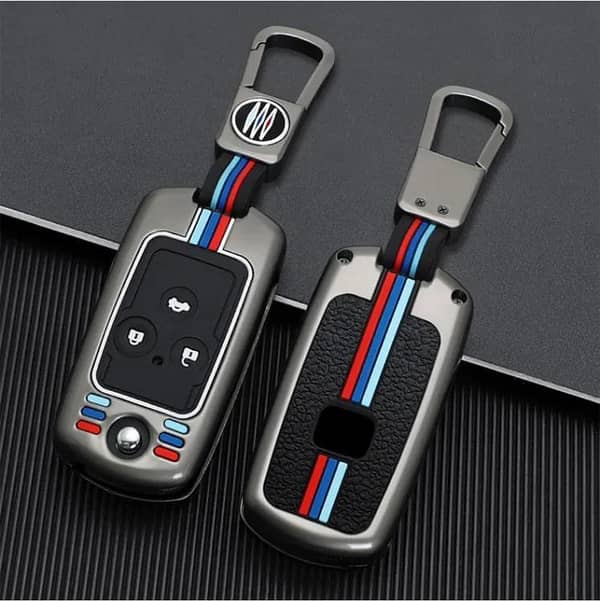 Honda Civic Rebirth: Metal Zinc Alloy Key Case and Waterproof Flip Key Cover for 9th Generation Civic