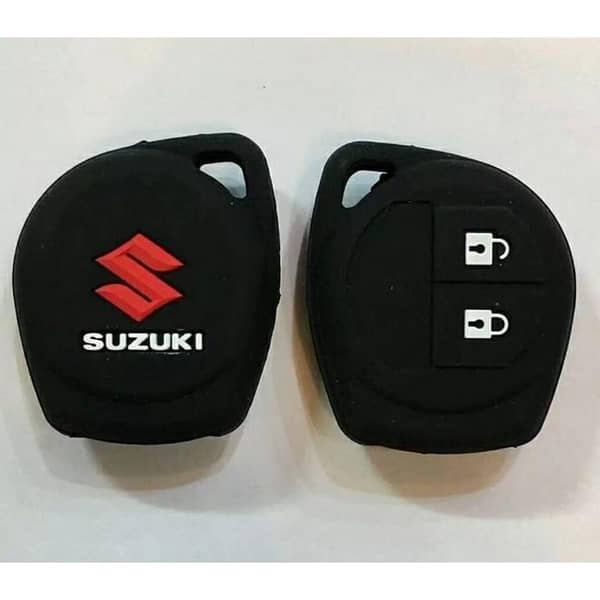 Silicon Car Key Remote Cover for Suzuki Alto 660cc, Cultus, Swift, Liana, Wagon-R, APV