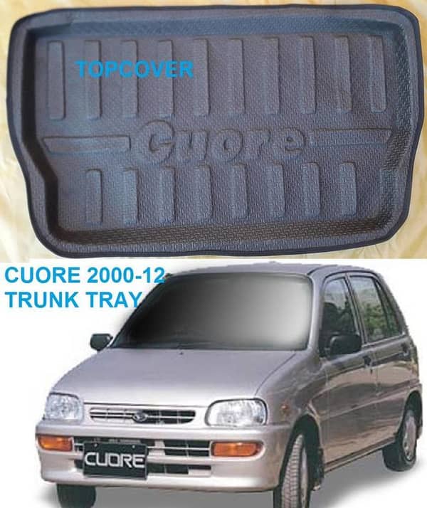 CUORE DAIHATSU 2000-2012 EVA Trunk Mat / Trunk Tray Cover Pad