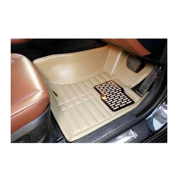 5D Floor Mat for Honda City (2021-2022 and newer) – Beige