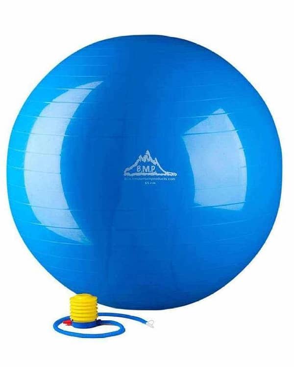 Gym Ball with Pump, 75cm, Blue