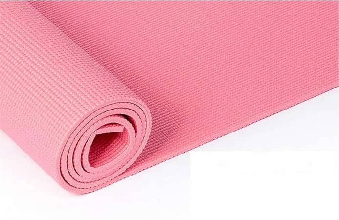 Sports Yoga PVC Exercise Mat, 6mm Thick