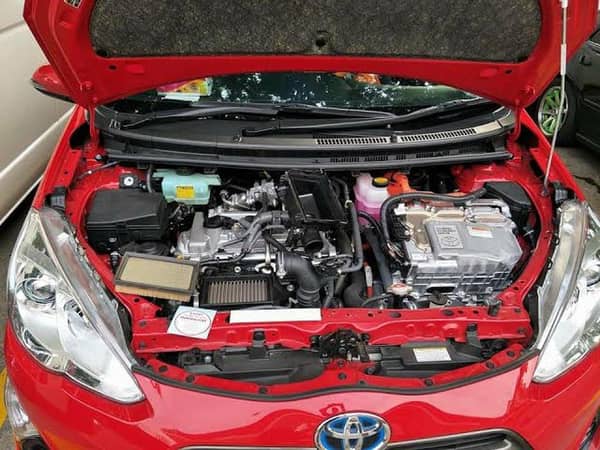 Bonnet Insulator for Toyota Aqua — Heat and Sound Proof Namda