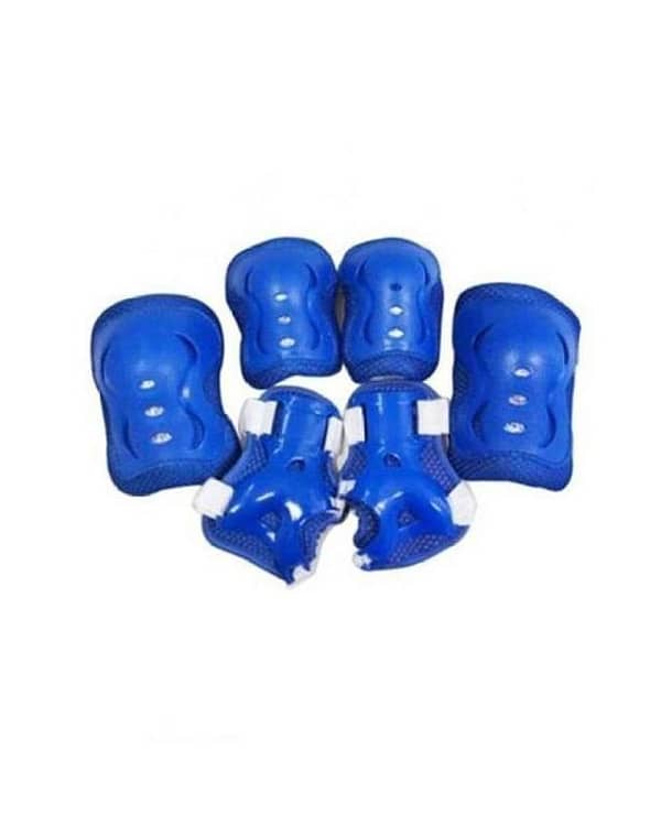 Cycling Knee, Elbow & Wrist Pads (Blue)