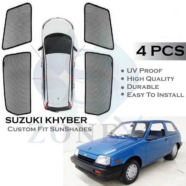 Suzuki Khyber Sun Shades / Side Curtains
