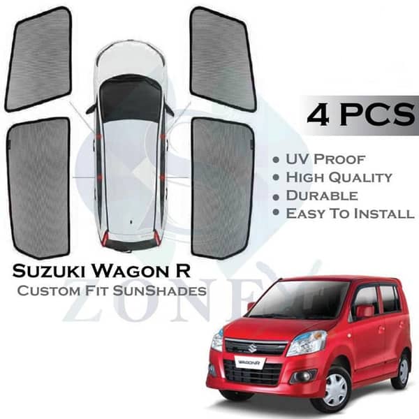 Suzuki Wagon R Sun Shades and Side Curtains