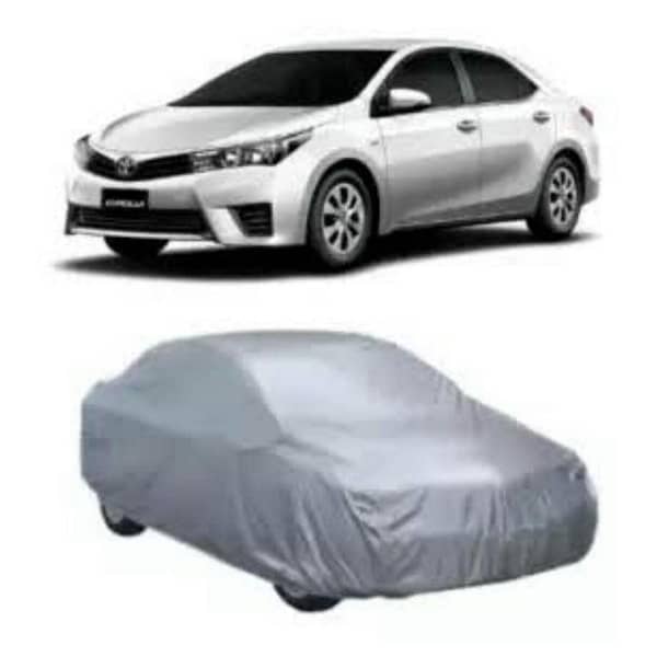 Car Top Cover for Corolla (2009, 2021) - Silver