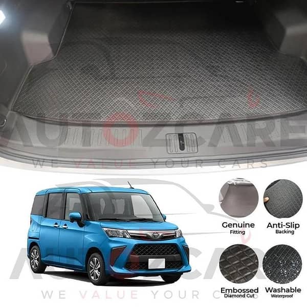 Toyota Roomy China Rexine Custom-Size Trunk Mat - Model 2016-2025