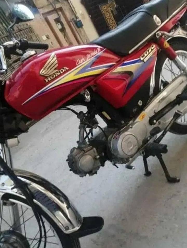 ہونڈا سی ڈی 70 ٹوٹل جینن 2