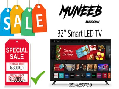 New Box Pack 32 inch Smart LED TV NEw Box Pack 051-4853730