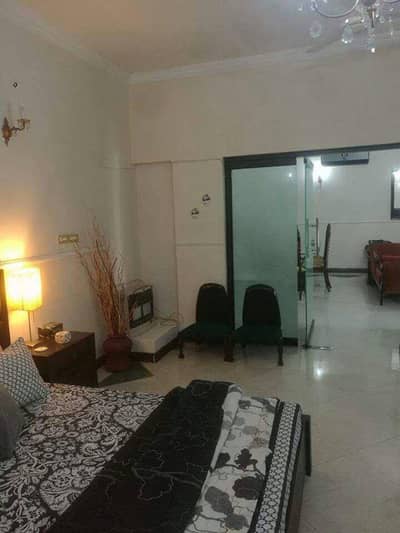 Fully Furnished One Bedroom Ground Portion Available For Rent