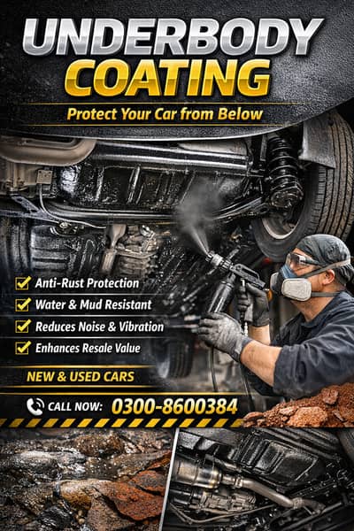 Underbody Coating (UBC) for All Cars