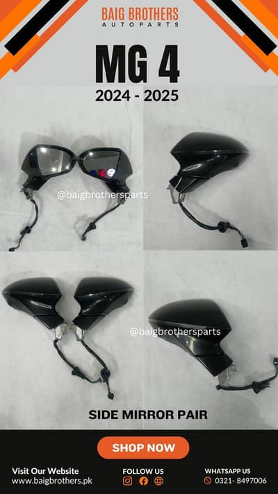 Hyundai Santa Fe Honda Civic Sportage Awd Fwd Side Mirror Cover Glass