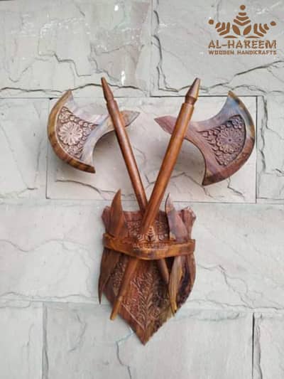Turgut Alp Axes Set(Wood Carving Art)