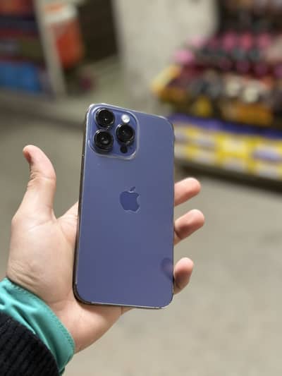 14 pro max non pta 128 battery change lcd line baqi working all 100%