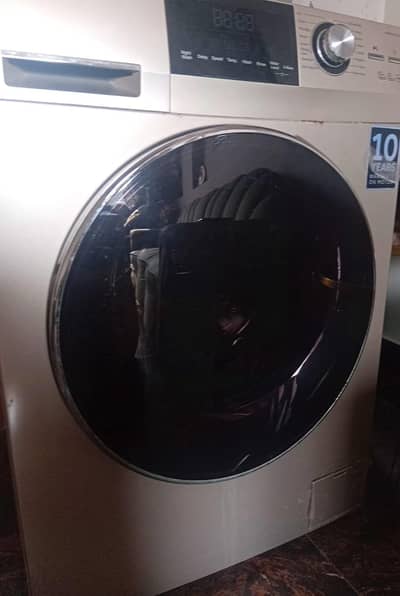 Haier washing machine front load