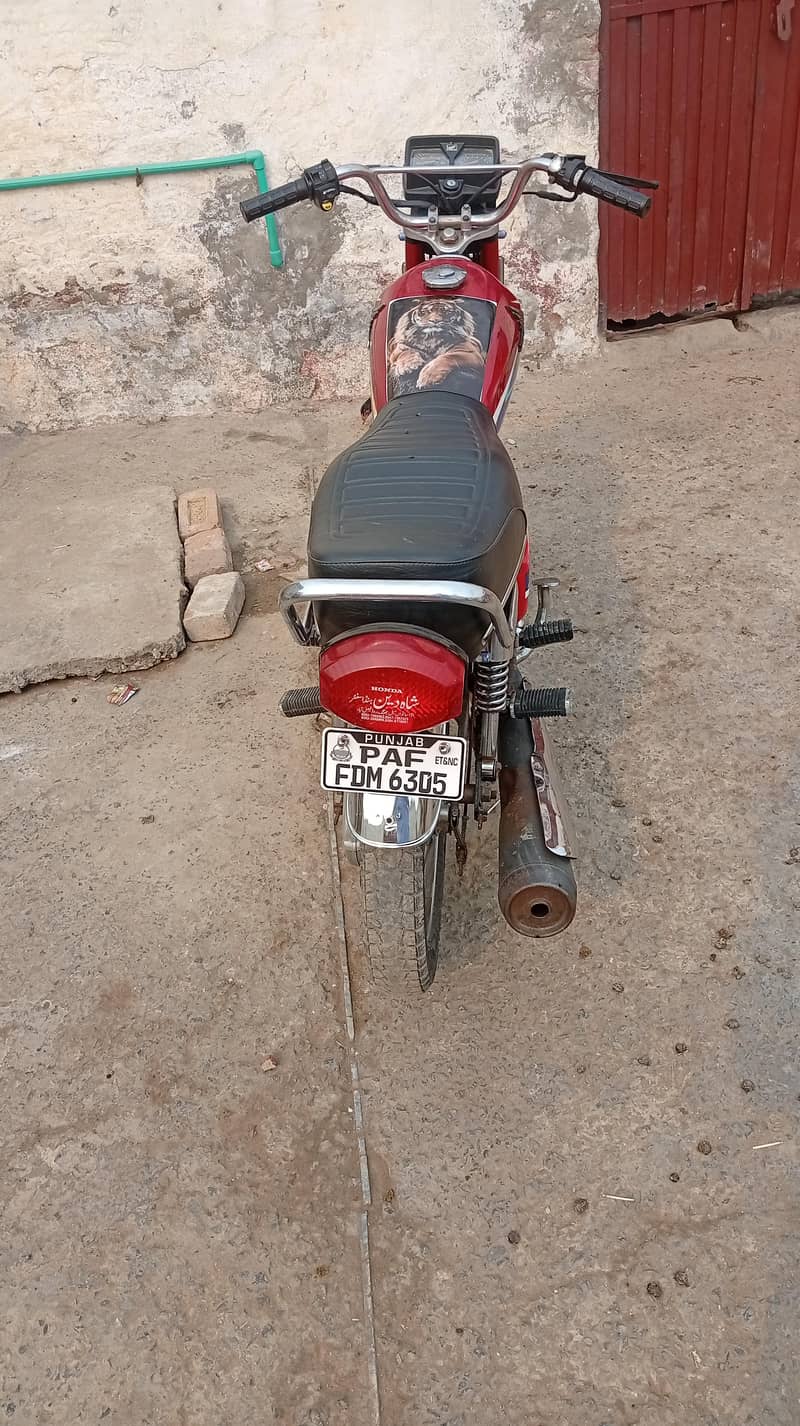 Honda 125 2019 model new condition 1