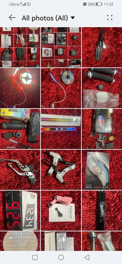 mobile gadgets. Light. watch