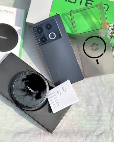 Infinix Note 40 complete box 256gb8+8