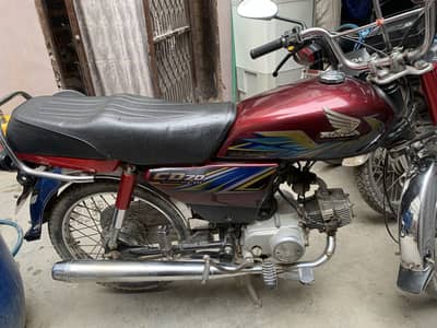 Honda CD 70 Model 2021 – Urgent Sale