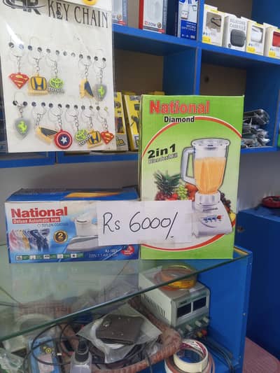 National Blender Or Iron Just 6000/-