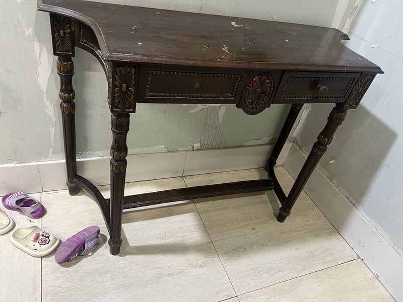 Console table with mirror 2