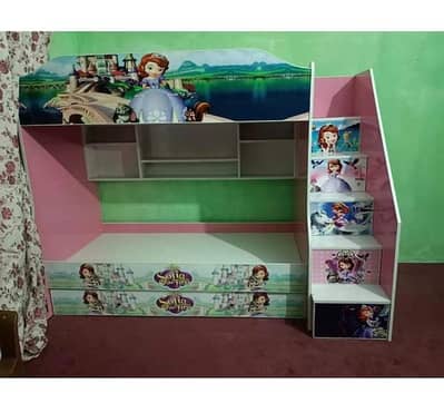 3 Portion Bunker bed Urgent For Sale Just like New