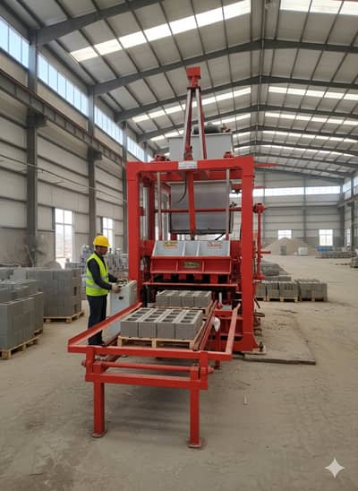 KM MUGHAL 3 STAR Concrete Paver Tiles & Block Making Machine