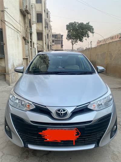 TOYOTA YARIS 1.3 CVT ativ HOME USED SLIGHTLY AT KARACHI