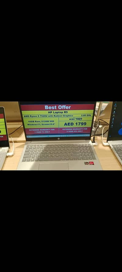 HP laptop R5 Dubai made