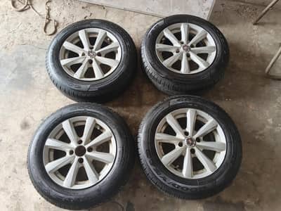 ally rim and tire 14''