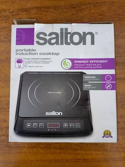 SALTON PORTABLE INDUCTION COOKTOP
