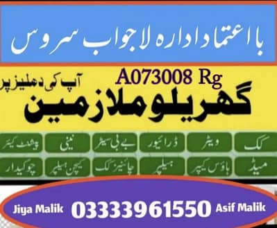 House Maid, Babysitter, Patient Care, Nanny, Nurse, Driver, Chef, Cook