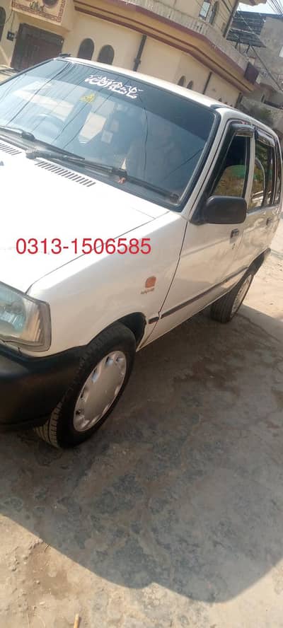 Suzuki mehran Lahore number  out glass condition