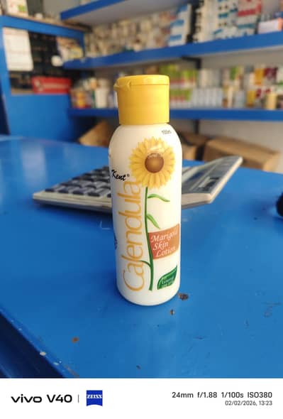 calendula lotion for  dry skin